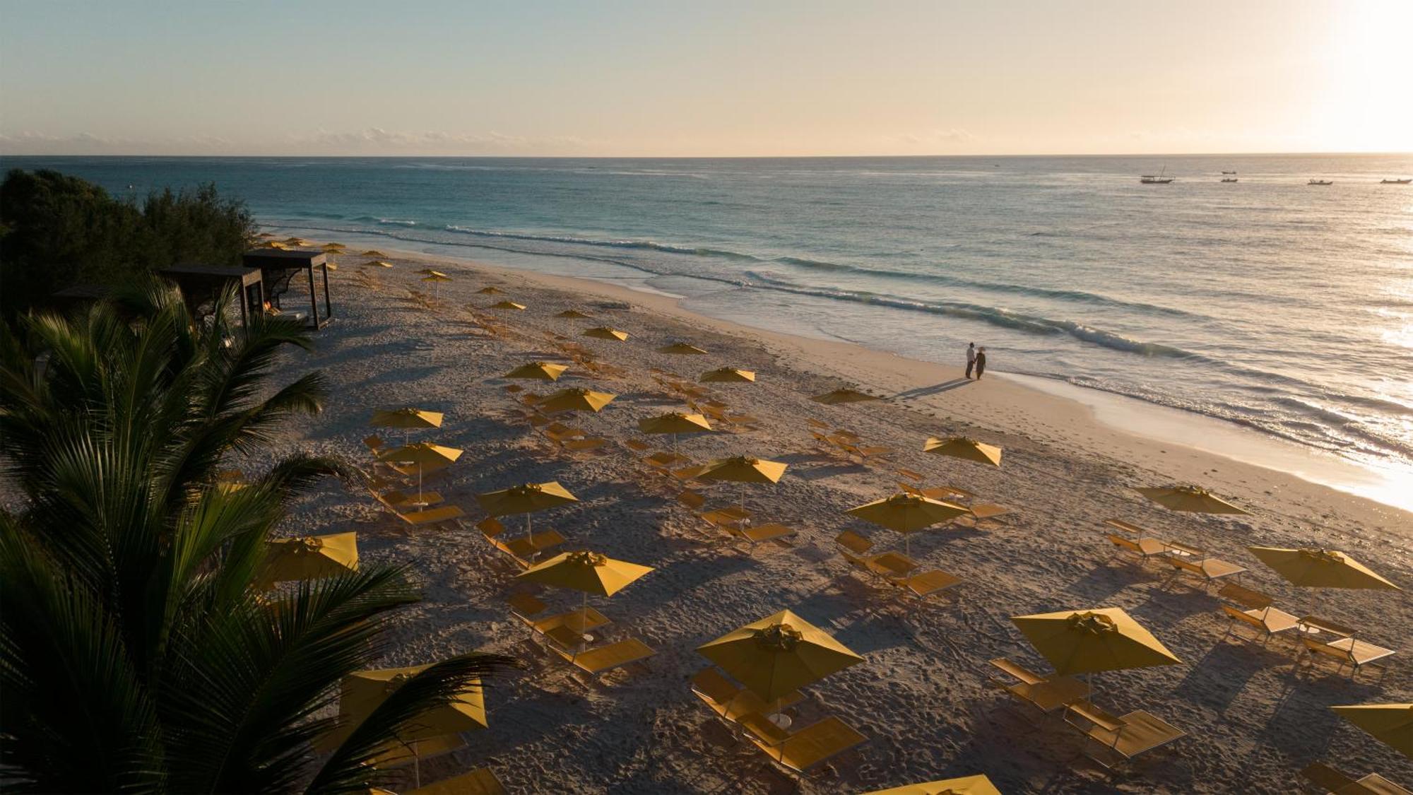 The Mora Zanzibar Hotel Matemwe  Eksteriør billede Drying of fish in the beach of Calabar